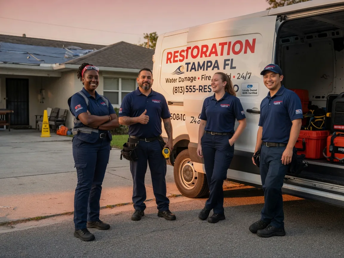 Water Damage Restoration company in South Lebanon, OH