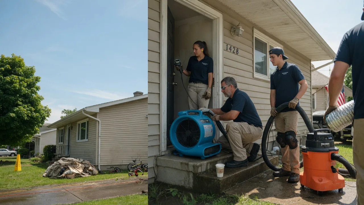 Water Damage Restoration in South Lebanon, OH near me